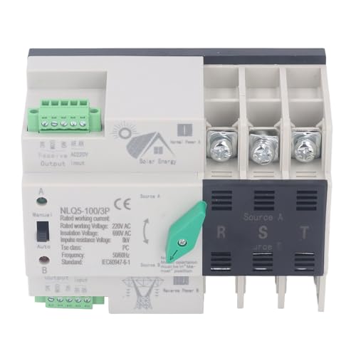 Inverseur de source automatique 3P 100A pour alimentation de secours
