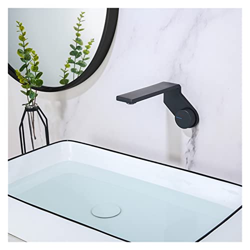 Robinet de bassin encastrable single levier mural pour salle de bain