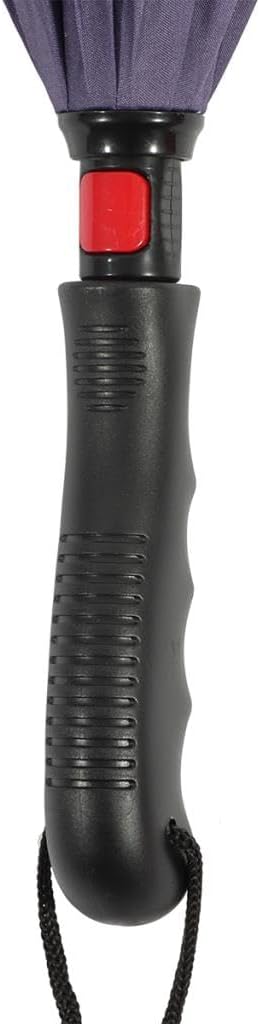 BiggDesign Compact Travel Umbrella, Mini Rain and Sun Umbrella with UV Protection, Ultra Lightweight, Manuel Opening, Portable, 8 Ribs Folding Umbrella For Women (Black - Purble)