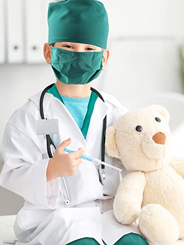 Disfraz completo de doctor infantil con accesorios para niños miniatura 6