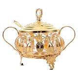 Utilisation polyvalente : ces bocaux en verre décorés peuvent servir de contenants pour les bonbons de mariage, de pots à épices décoratifs ou de coupes à bonbons en verre avec couvercle, ce qui en fait un cadeau parfait ou un accessoire de cuisine idéal