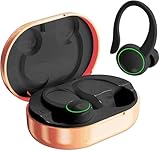 Matast Wireless Earbuds, Bluetooth Headphones 5.4, Over-Ear Buds with ENC Noise Cancelling Mic, Deep Bass Headset with Earhooks, IP7 Waterproof Fitness Earphones Sports