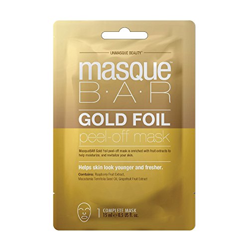 Masque Bar Gold Foil Peel Off Mask - Sachet - 0.41 Fluid Ounce