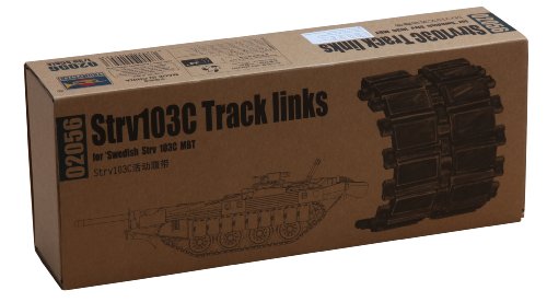 Trumpeter Strv 103 Late Workable Track Link Set (130 Links) (1/35 Scale)