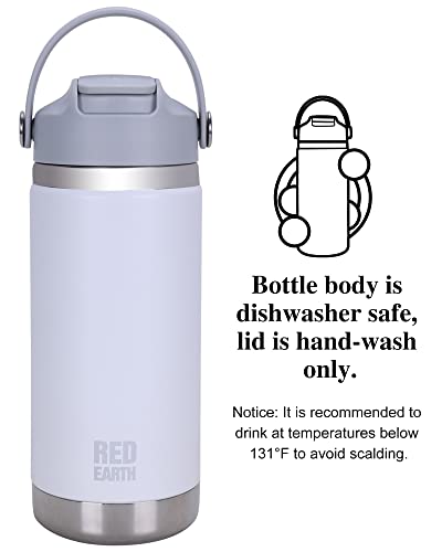 Gint 18 Oz Insulated Water Bottles With Straw Lid, Double Wall Vacuum 316 Stainless Steel Water Bottles For Kids And Adult, Dishwasher Safe, Leakproof Bike Water Bottles, Keep Cold For 24 Hours #TOP3