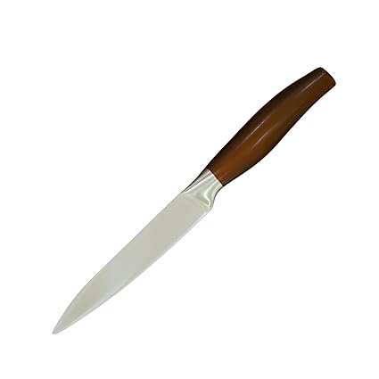 Machado German High Carbon Stainless Steel Conical Edged Cleaver, Peeling, Paring, Boning Knives, Suitable for Cutting Vegetables, Fish, etc for Kitchen, Hotel, Restaurants - 9 in