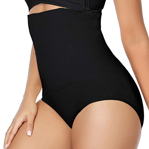 SLIMBELLE® Femme Culotte Gainante Taille Haute Panty Amincissant Gaine Ventre Plat Body Shaper Invisible Lingerie Sculptante avec Armature