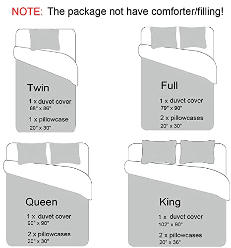 Z.jian Home Bedding For Kids,Dinosaur Twin Bed Sets For Boys, Comforter Cover Sets Twin,Bed Room Decor For Boys,Duvet Cover Sets Include 1 Duvet Cover 1 Pillowcase,No Comforter(Kl04 Twin) #TOP4