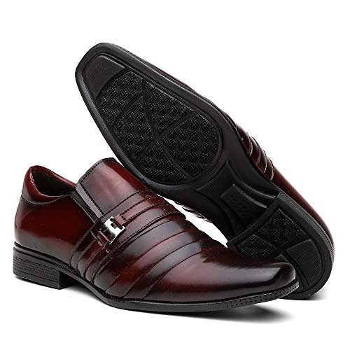Kit 3 Pares Sapato Social Masculino Veniz Cor:Colorido;Tamanho:38