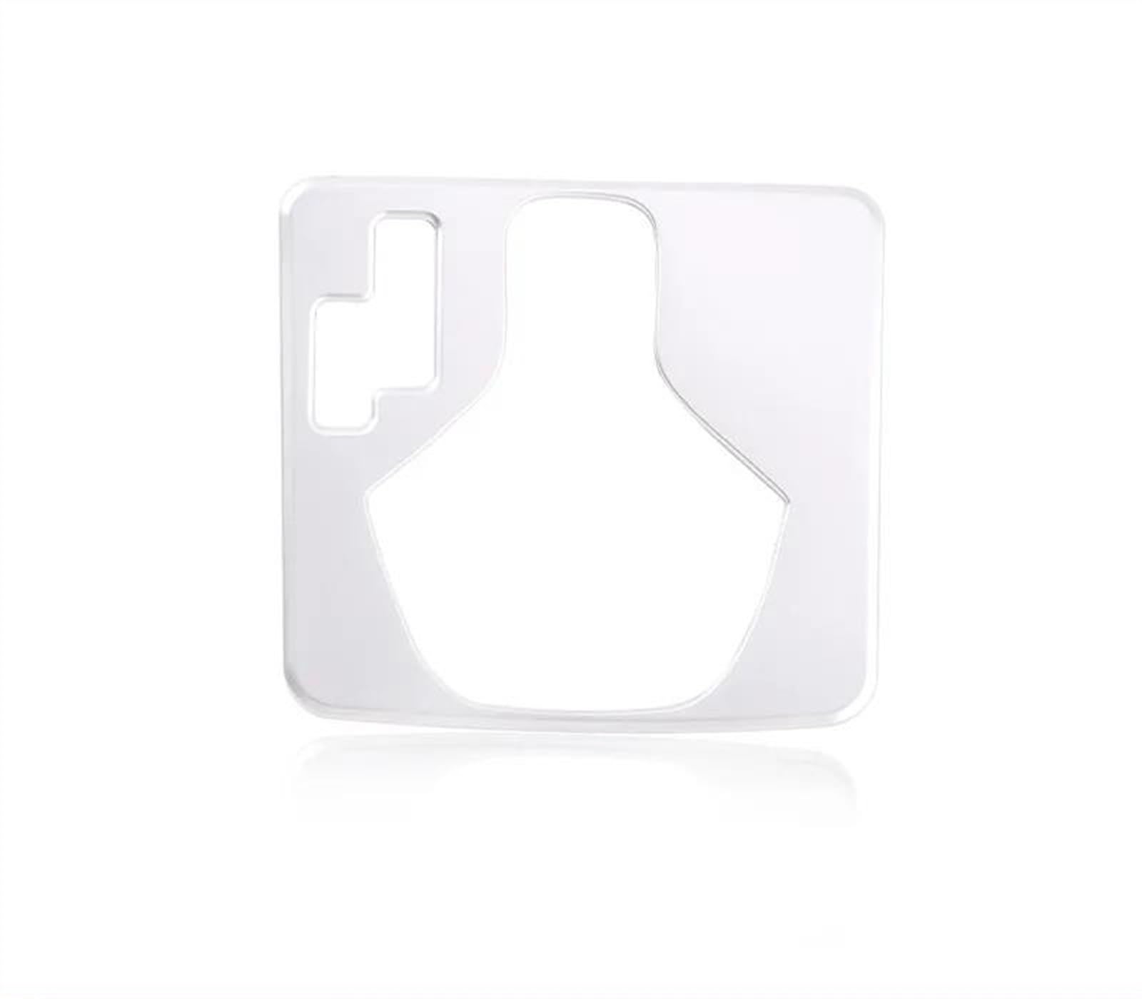 Yeskit B Abs Chrome Plated Console Gear Display Panel Protection Decorative Stickers For Land-Rover For Freelander 2 2013-2015(B)