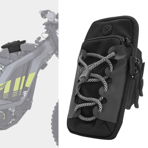 IUVWISN Electric Dirt Bike Bag for Surron LBX Tuttio Soleil 01 Yozma IN10 Eride Pro SS SR S Front Battery Frame Bag for Hyper Bee Rawrr Mantis Phone Card Drinks Key Daily Necessities Storage