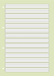 BRUNNEN Schulblock A4 Lineatur 01 Premium