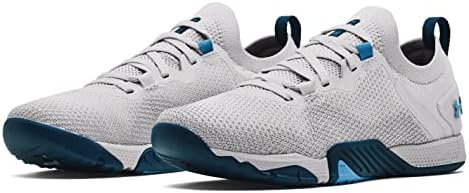 Under Armour Women's TriBase Reign 3 NM Cross Trainer, Halo Gray (101)/Blue Note, 9 | Image 4