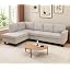 Beige With Right Chaise