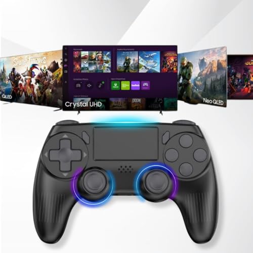 Controle Sem Fio Bluetooth Joystick Manete Compatível Com PS4 Slim