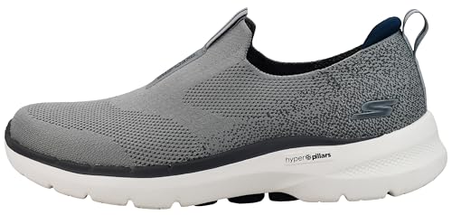 Image of Skechers Men's Go Walk 6 Stretch Fit Slip-On Athletic Performance Walking Shoe