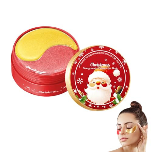 HASAIKA® Parches Ojos Bolsas y Ojeras, Parches Contorno, reduce la hinchazón y las líneas de expresión alrededor de los ojos, Le cadeau idéal, 60 piezas