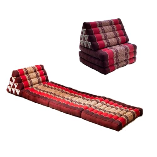 Coussin triangulaire de style thaïlandais avec dossier ergonomique