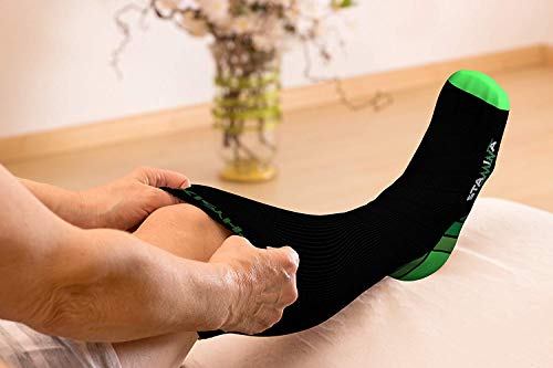 Image of Physix Gear Compression Socks 20-30 mmHg - Men & Women - Running, Nurses, Shin Splints, Flight, Travel