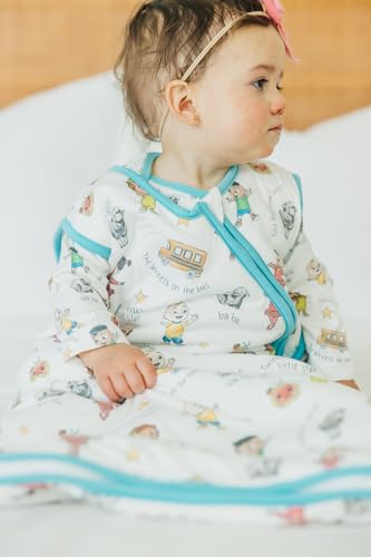 Image of Copper Pearl Baby Sleep Sack, CoComelon Friends - Wearable Blanket for 0-6 Months, Sleeveless Sleep Sack for Baby Boy or Girl