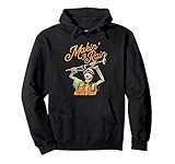 Makin’ It Rain Skeleton Funny Sarcastic Pullover Hoodie