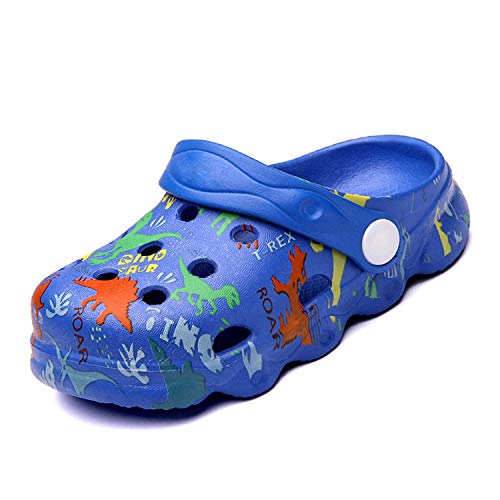 Boys Girls Clogs Cute Cartoon Animal Garden Shoes Lightweight Slides Slippers Slip-on Sandals (Infant/Toddler/Little Kid)