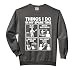 Funny Bass Player Spare Time Bassist Guitar Musician Comfort Colors Adult Sweatshirt