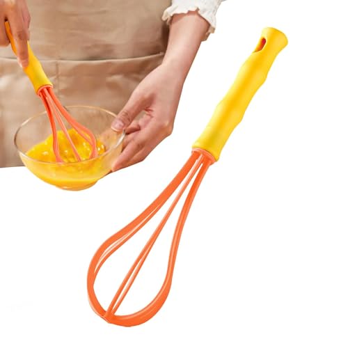 Moreeulsi Batidora batidora de mano, batidores pequeños para cocinar | Batidor de cocina versátil para hornear,Batidora de huevos portátil, batidora Manual giratoria para restaurante doméstico