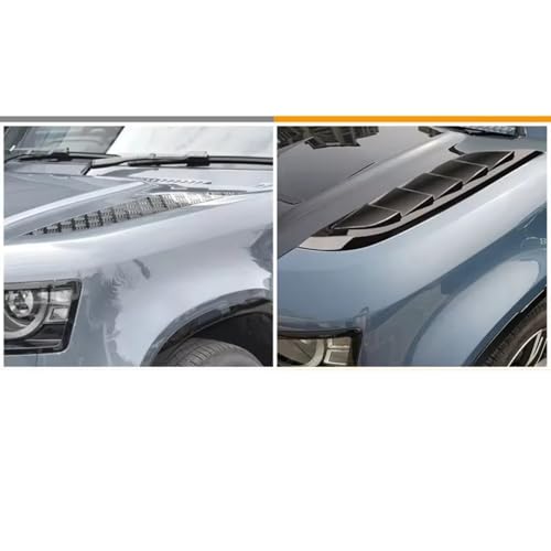Grille Capot Defender 90 110 L663 2020-2021 Cache-aérations Noir