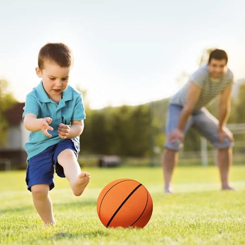Baloncesto silencioso de 9.5 pulgadas y espuma para niños mayores de 6 años en interior 2