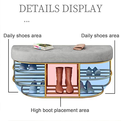 Banc à chaussures compact 60cm pour en finir avec le désordre