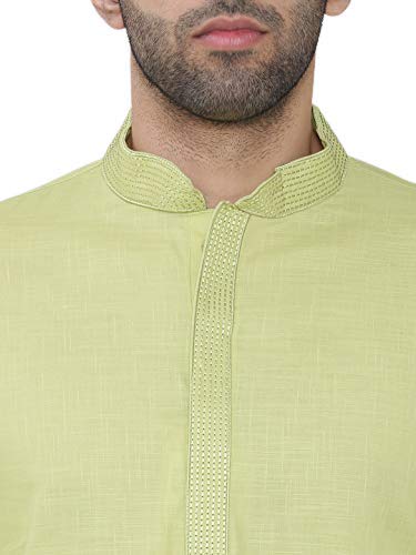 Image of Manthan Art Silk Kurta for Men