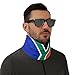 pmbvcgsy Fashion Neck Gaiter for Men Women,South Africa Flag Pattern Face Cover Mask Head Wrap Balaclava Multifunctional Scarf Bandana Headband for Gift