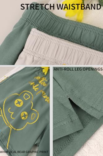 Men's Underpants Cotton Boxers For Men &Home Pants-Soft,Relaxed Fit,Moisture Wicking,Breathable,3Pack4