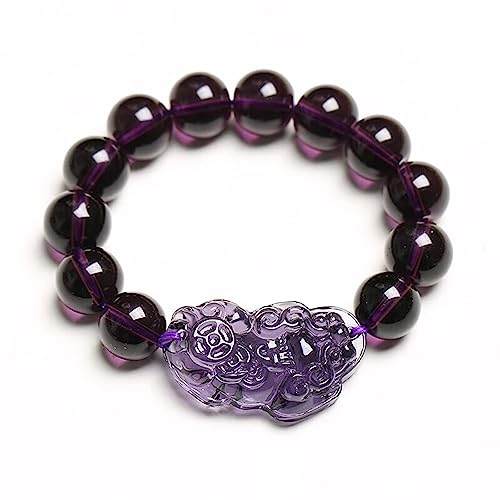 Jade 10 mm bracelet sans fermoir extensible en agate jaune femme