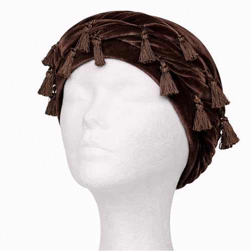 Image of Red by Kiss Bow Wow Premium Satin Mens Turban - Anti Breakage Moisture Retention, Stylish Soft Light Comfort Headwear