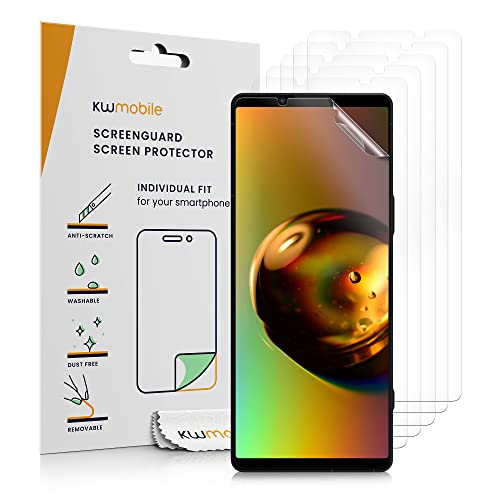 Kwmobile Screen Protectors Compatible With Sony Xperia 5 Iv Screen Protector - 6X Ultra-Clear Transparent Phone Films #TOP13
