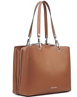 Calvin Klein Garnet Triple Compartment Tote, Caramel, One Size — image 6