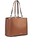 Calvin Klein Garnet Triple Compartment Tote, Caramel, One Size