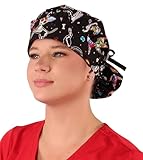 Designer Bouffant Medical Scrub Cap - X-Ray Dogs