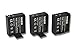Produktbild 3 x vhbw Li-Ion Akku Set 900mAh (3.7V) für Camcorder, Videokamera, Sportkamera DBPower EX4000, EX5000 wie SJ4000.