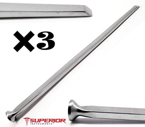 3 Pcs Superior Alexander Gouge 4mm Orthopedic Surgical Stainless Steel Instruments