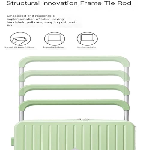 Suitcase Suitcase Trolley Suitcase Universal Wheel Suitcase Password Box Boarding Suitcase Suitcase For Men And Women Luggage(Pink)4