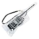 HYS Universal-Schutztasche Kompatibel für Baofeng Motorola Retevis Kenwood TYT Walkie-Talkie, Transparent Tasche, Wasserdicht Schutzhülle mit Kordelzug (Transparent, 2)