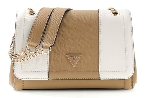 Sac bandoulière GUESS Noelle II l'excellence des finitions taupe