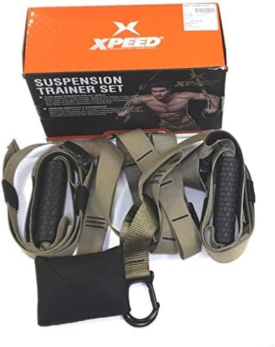 XpeeD Suspension Trainer-TR-AX Kit Set | Multi Purpose Weight Lifting Belt for Back Support Comfortable & Durable for Powerlifting | Weightlifting | Gym | Workout