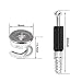 BUYGOO Topes de Profundidad para Brocas 50 par de Muebles Conector de...