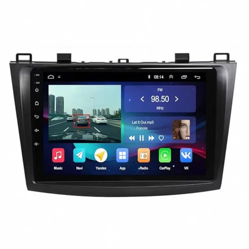 Radio de Voiture sans Fil Android pour Voyager en Mazda 3 09-13