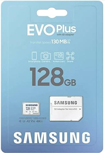 Samsung 128GB EVO+ microSDXC Memory Card For Samsung Galaxy S7 & S7 Edge Smartphones