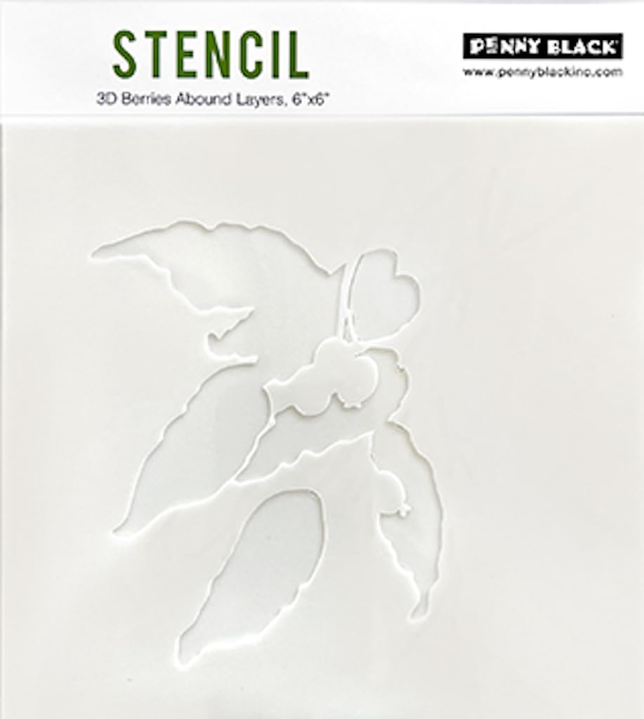 Penny Black Stencils - 3D Berries Abound Layers 25-026